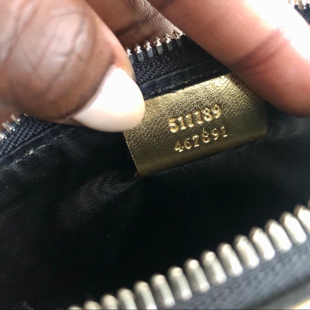 SOLD Gucci GUCCY Sega Script Dome Crossbody - Picture 11 of 16